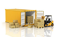 Forklift Rental in Storage Container Rental