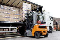 Forklift rental for shipping